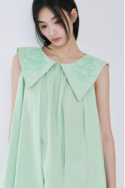 Fairytale Peach Summer Dress