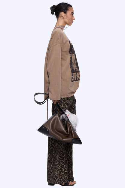 Backless Long Sleeve Tee