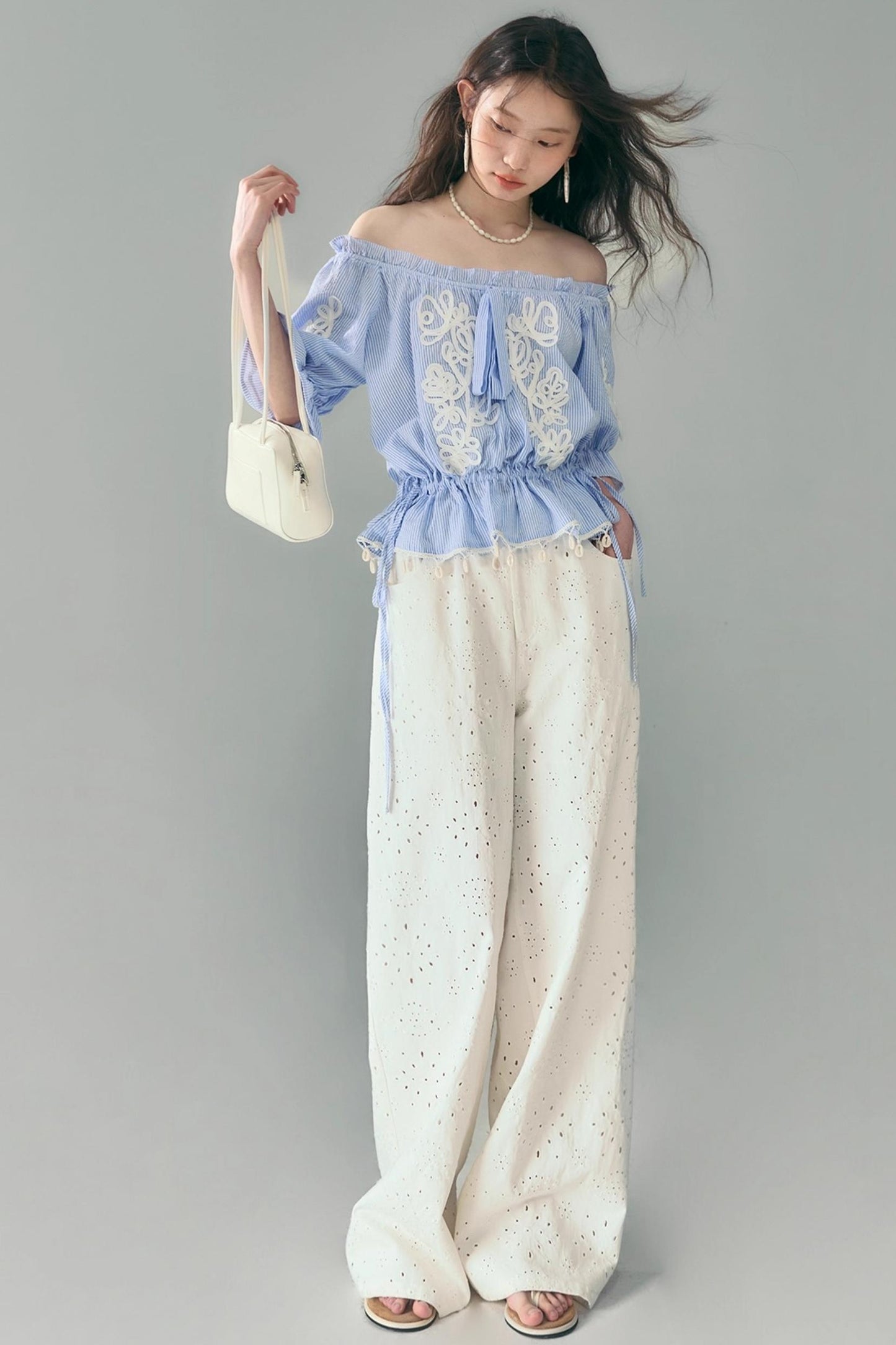 Ethereal Wide-Leg Jeans