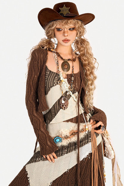 Milky Cool Art Skirt Set-Up