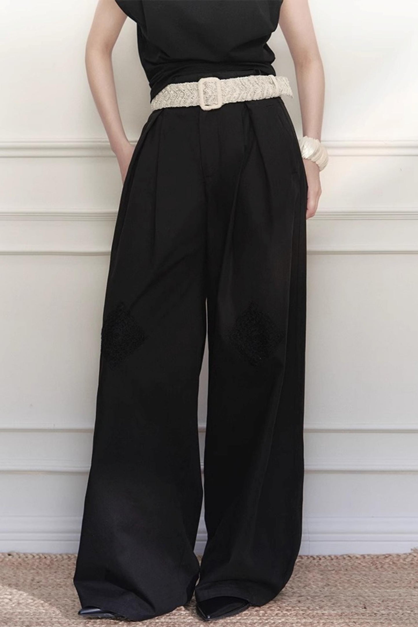 Garden Crochet Pants