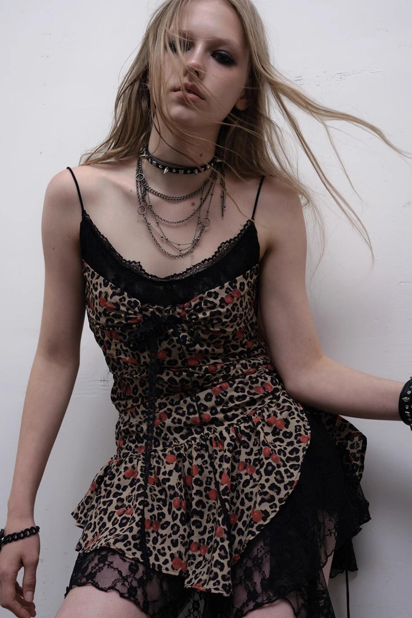 Heart Lace Camisole Dress