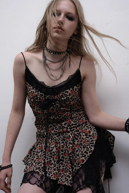 Heart Lace Camisole Dress