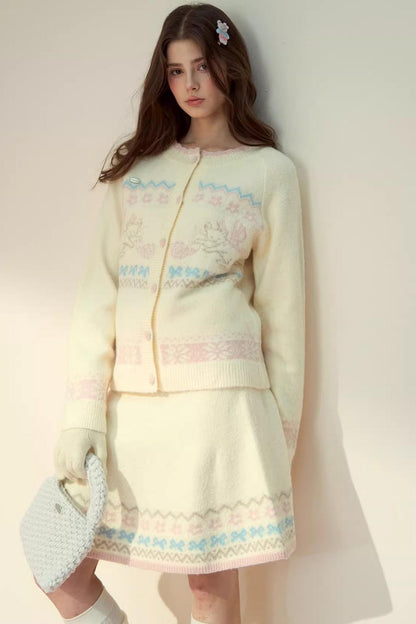 Knit Elegance Jacket Set-Up