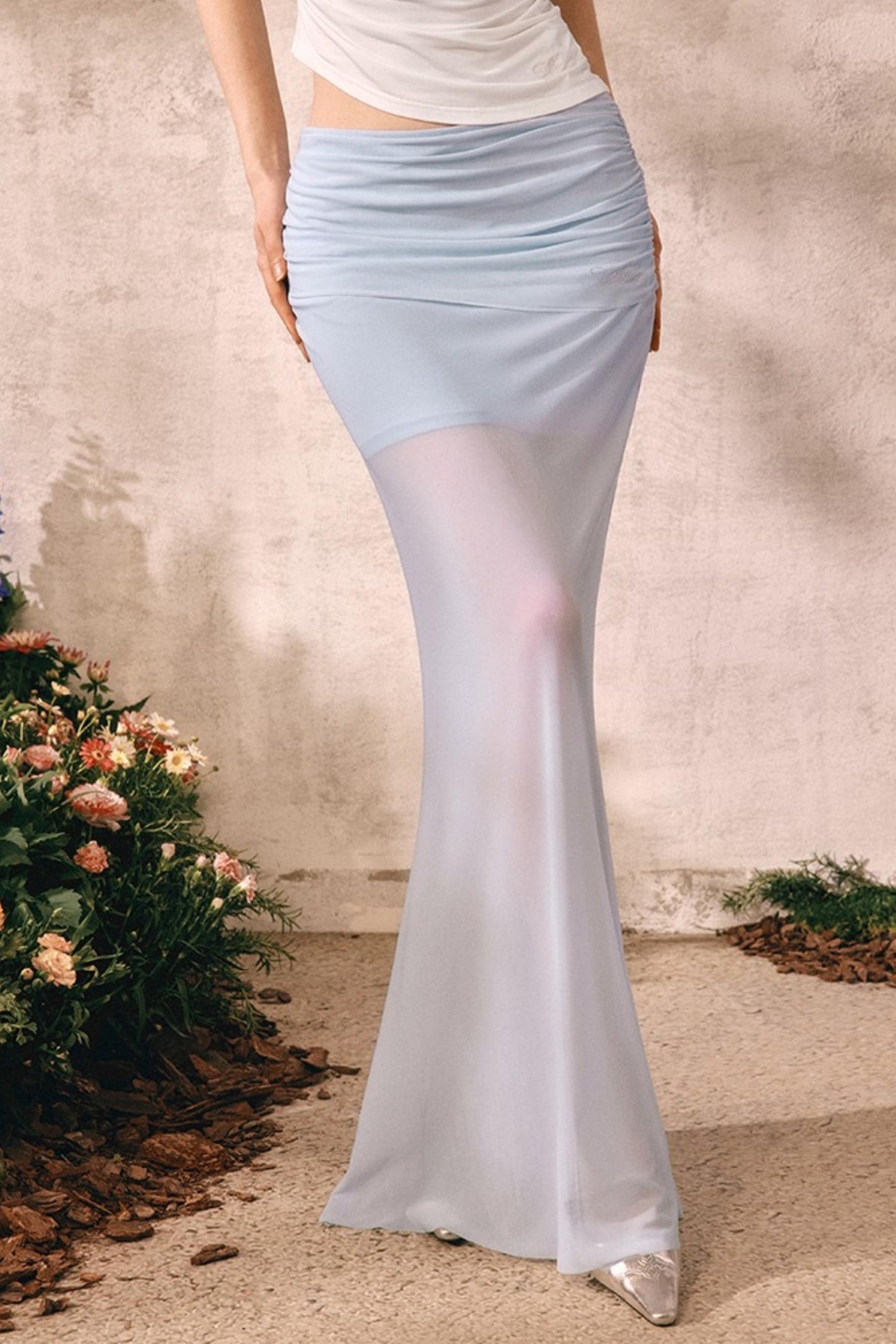 Summer Flared Mermaid Skirt