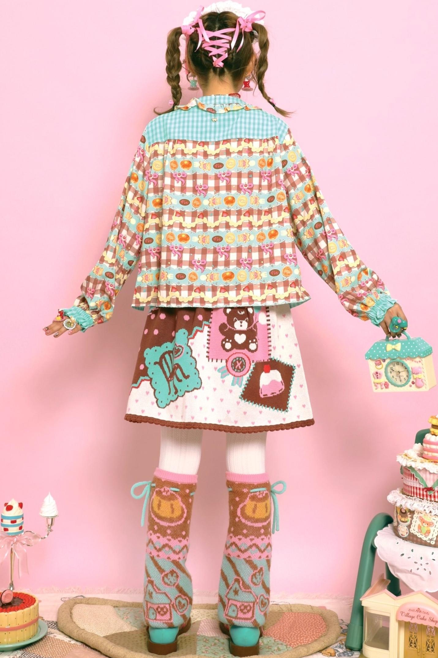 Vintage Lace Collar Shirt