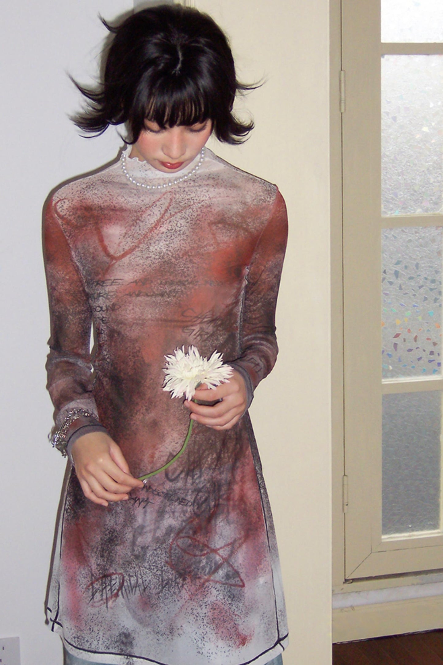 Neon Graffiti Long Sleeve Tee