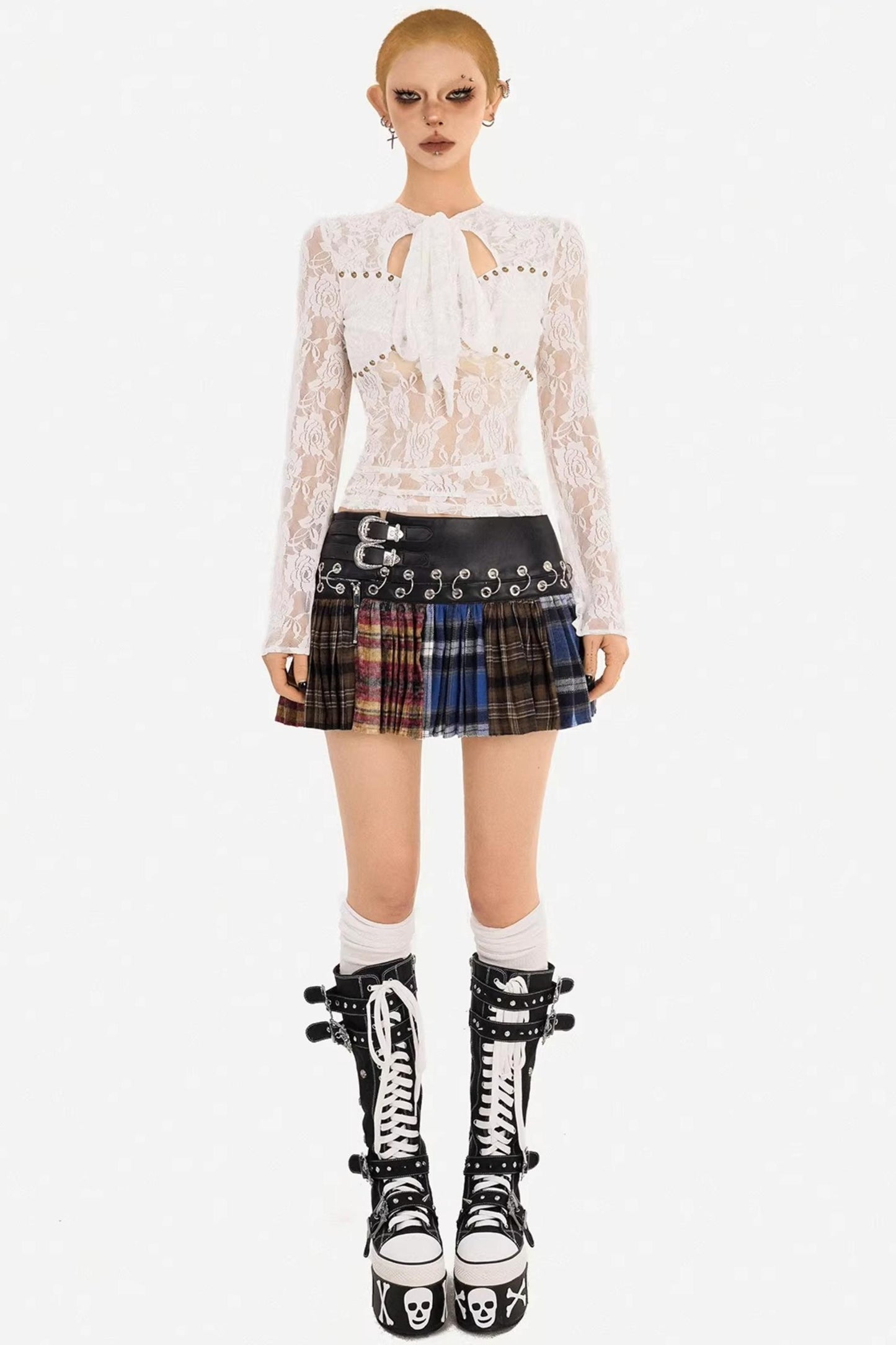Molly Punk Plaid Skirt