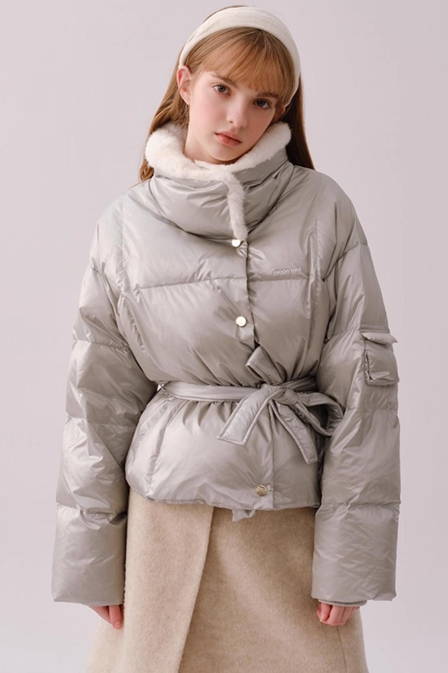 Embroidered Winter Headband