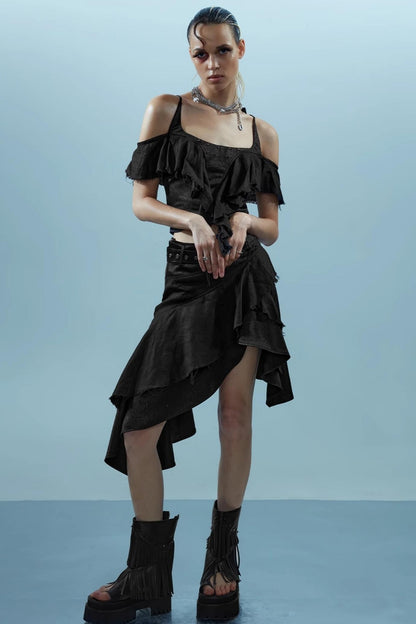 Spectacular Linen Skirt Set-Up