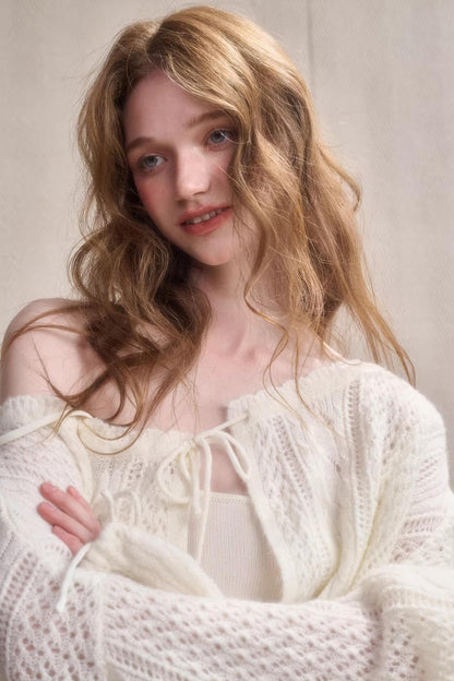 Riverbank of the Wind Mohair Sweater