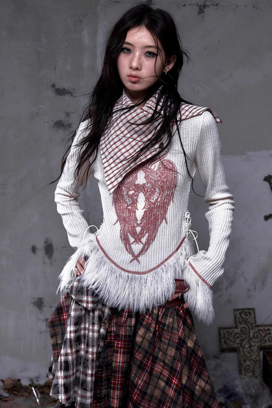 Vintage Christmas Turtleneck Sweater