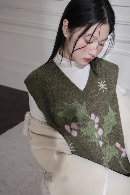 Pine Needle Knit Dress