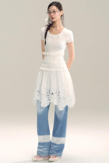 Moody Blue Skinny Jeans