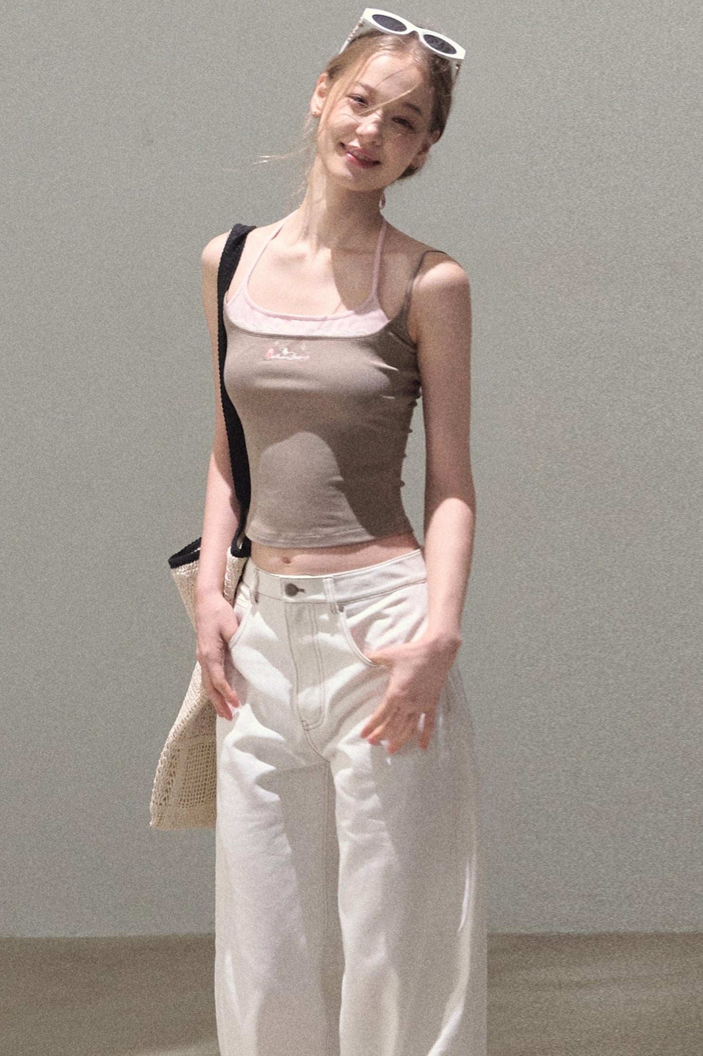 Summer Embroidered Camisole