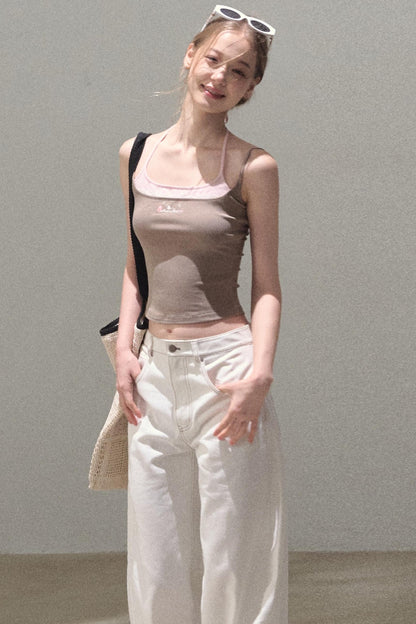 Summer Embroidered Camisole