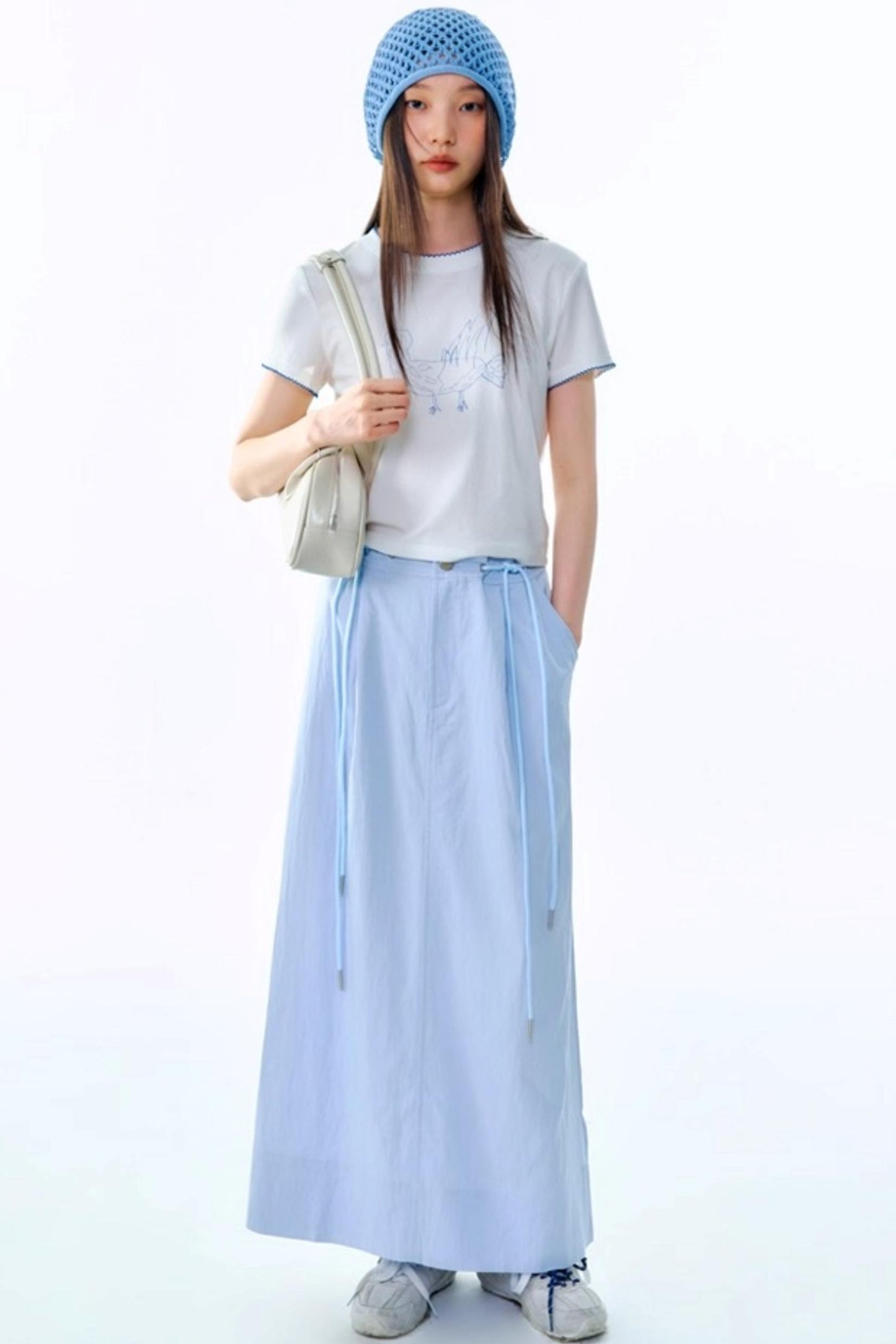 Tencel Parent-Child Short-Sleeved T-Shirt