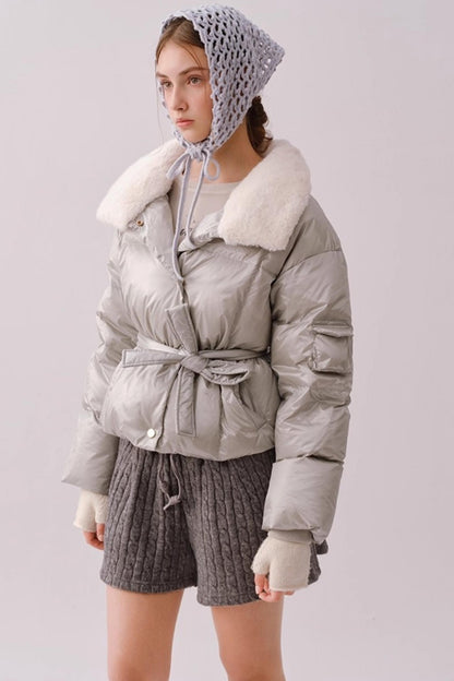 Knitted Twist Pattern Skirt Pants