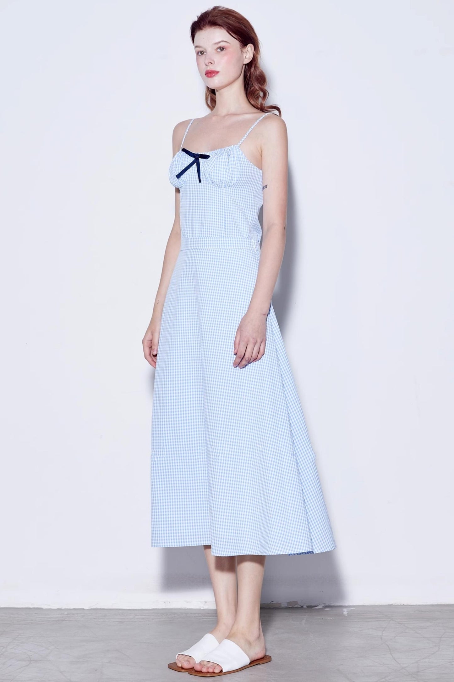 Checkered Sweetheart Summer Skirt Set-Up