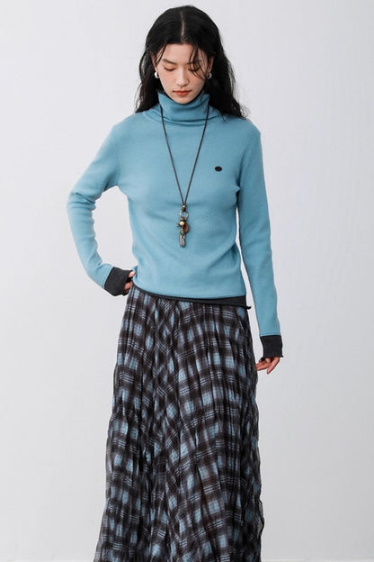 Haze Blue Two-Piece Sweater