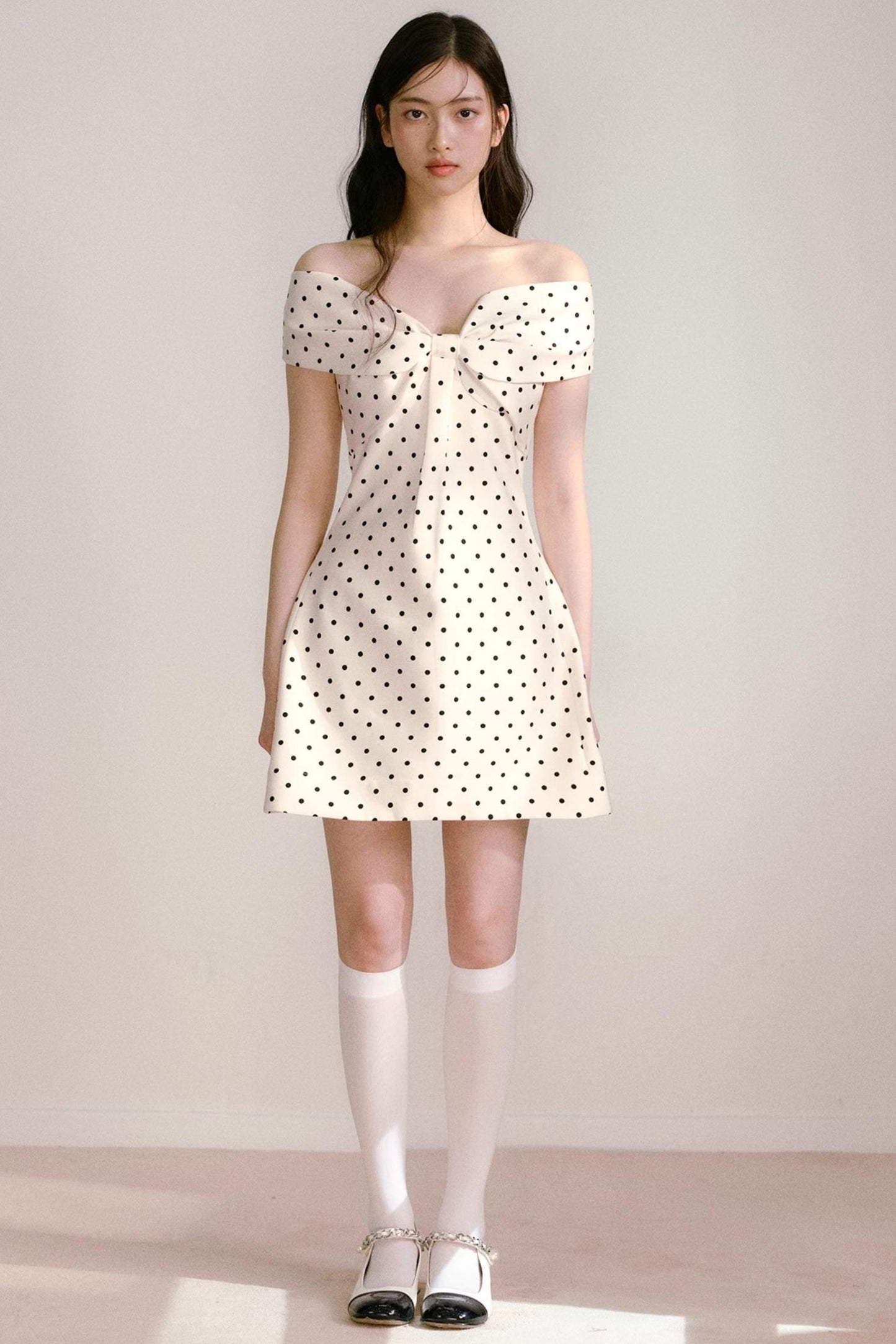 Polka Dot Bow Dress