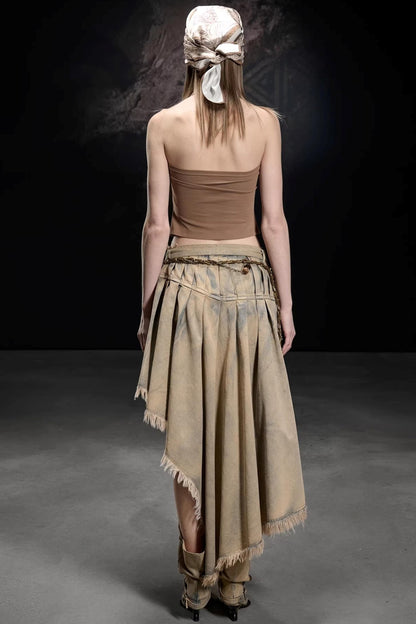 Nomadic Fringe Beaded Top