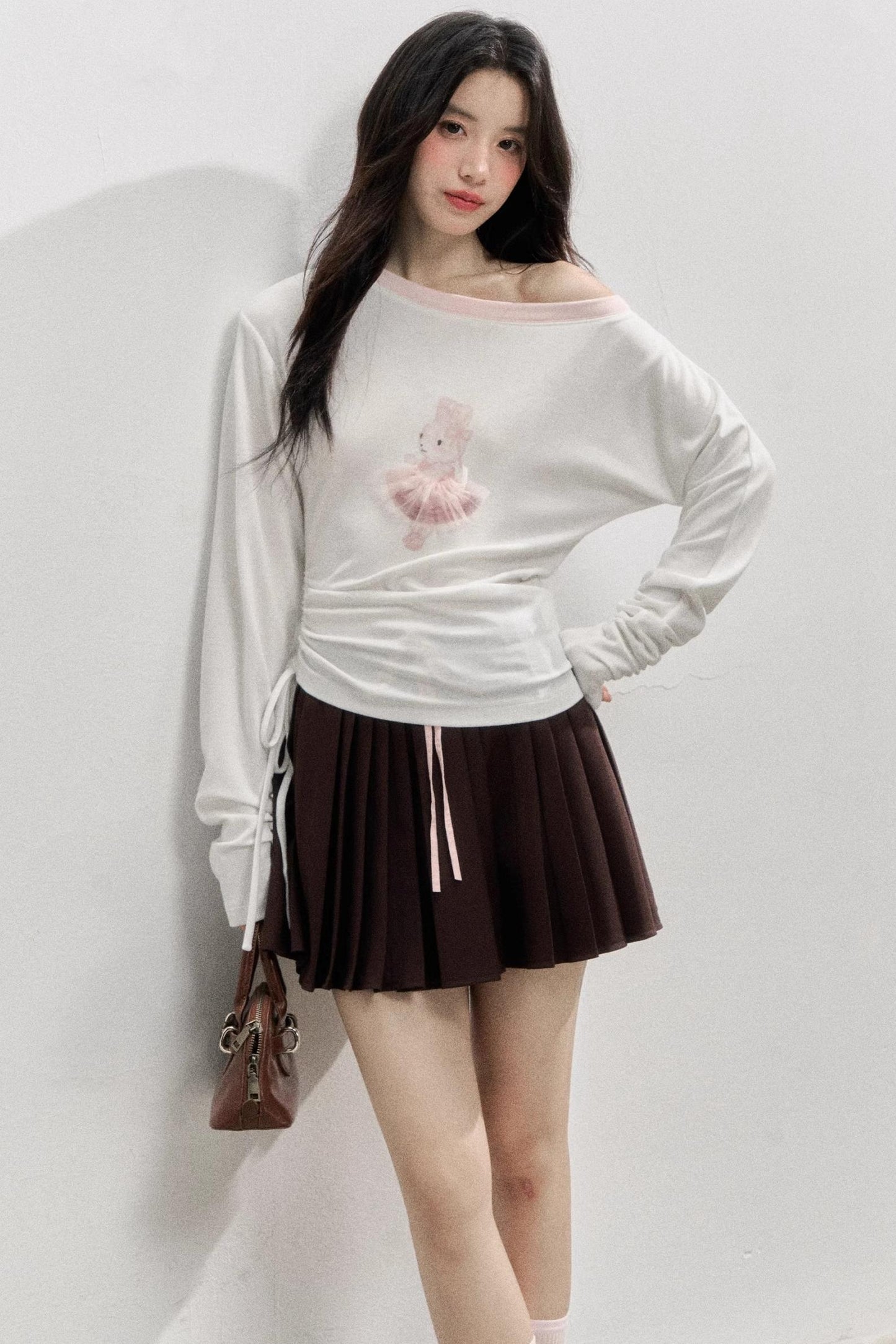Rabbit Cotton Long-Sleeved T-Shirt