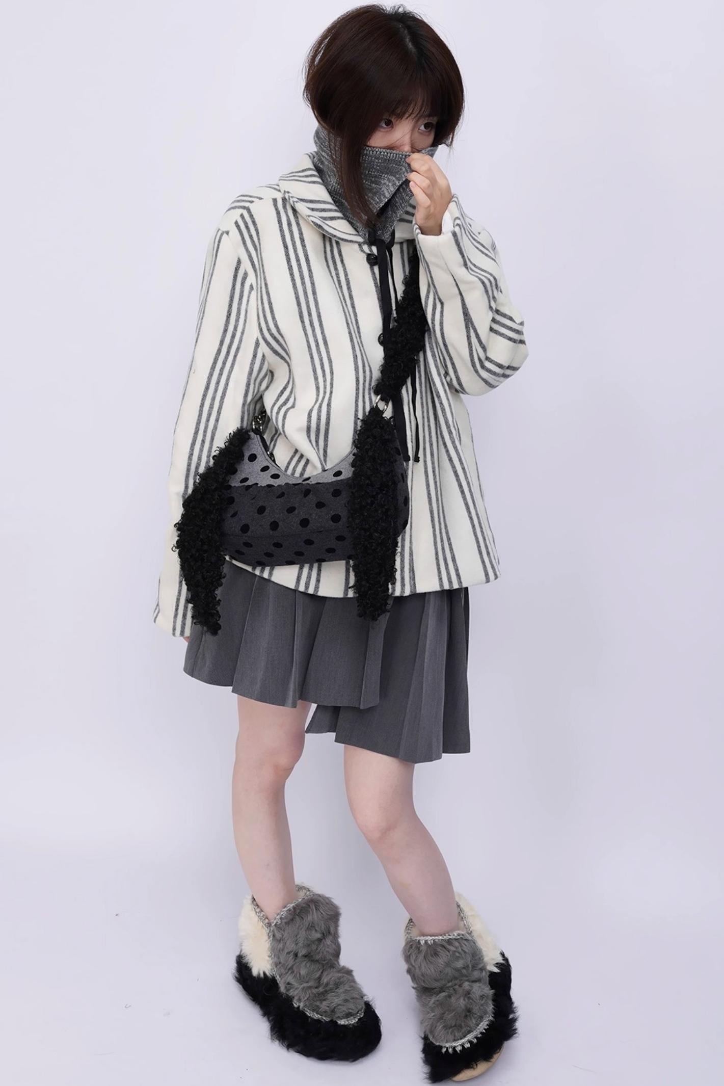 Rabbit Plush Crossbody Bag