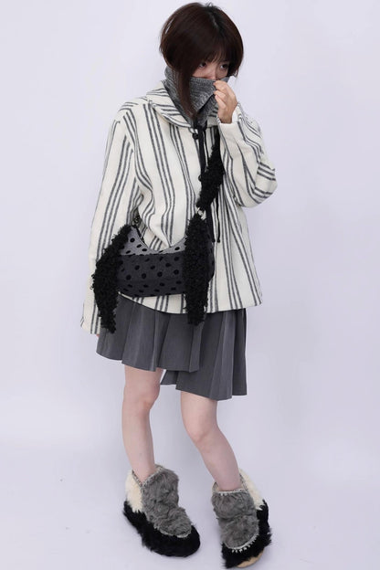 Rabbit Plush Crossbody Bag