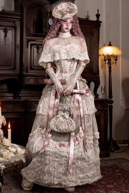 Eros Vintage Lace Cape