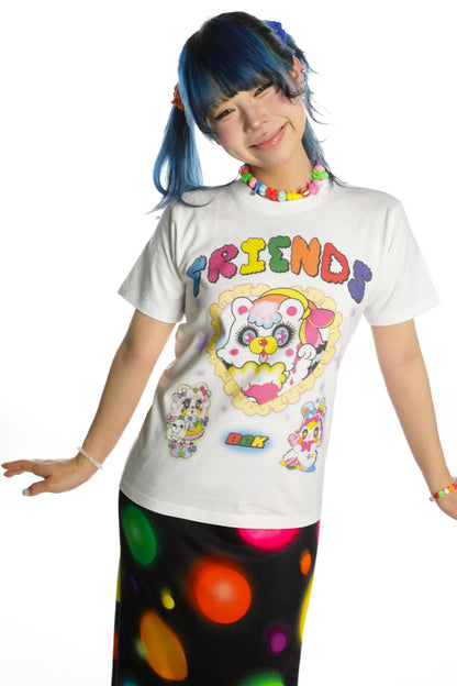 Showa Girly Cotton Shoulder T-shirt