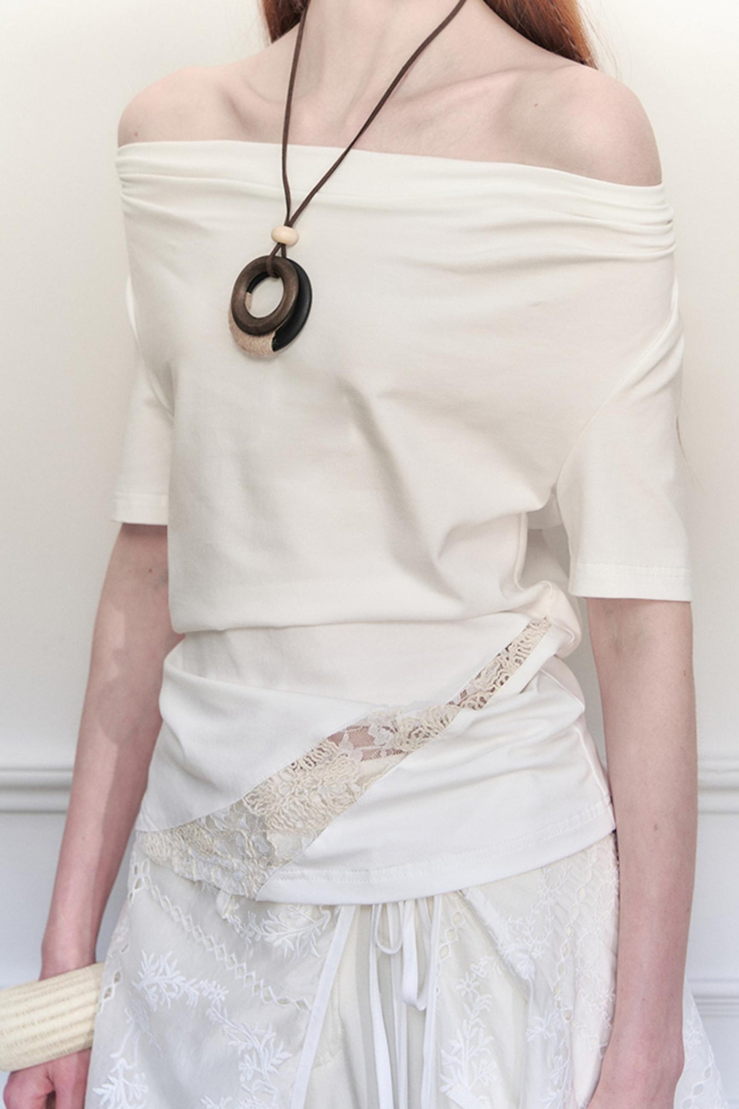 Asymmetrical Lace Top