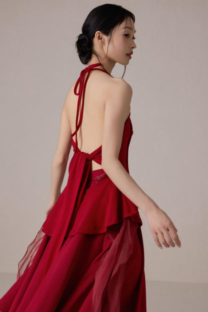 Pink Floral Knit Camisole