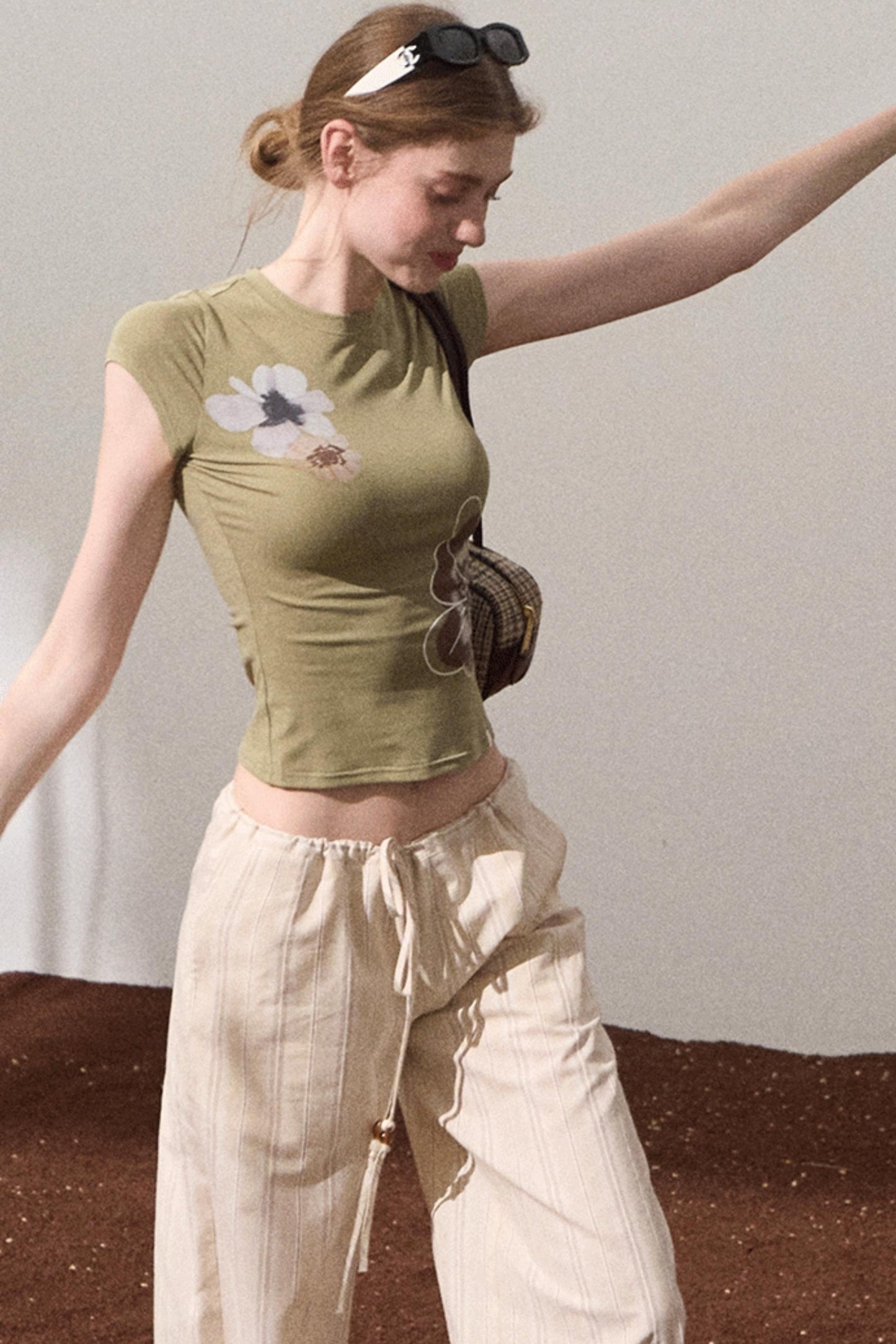 Amber Striped Pants Set-Up