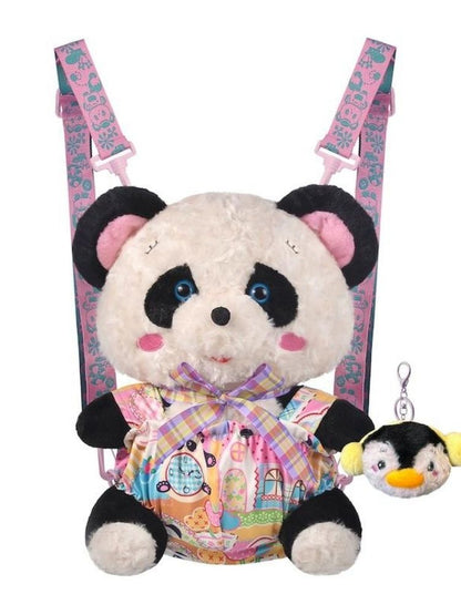 Panda Plush Doll Bag