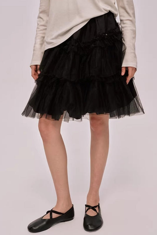 Aurora Lace Mesh Skirt