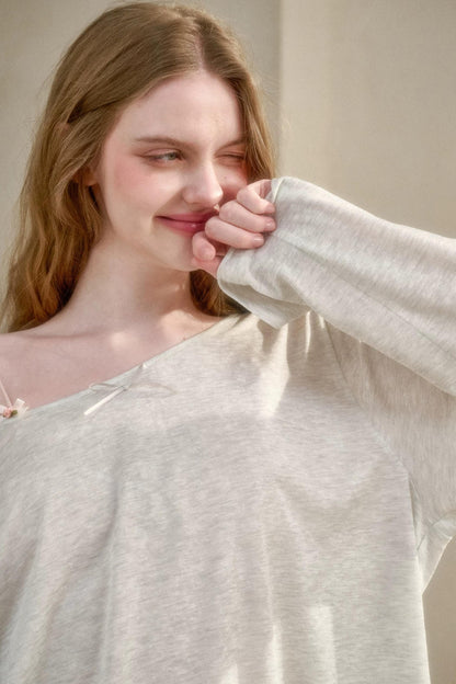 Natural Lyocell Cloud Blouse
