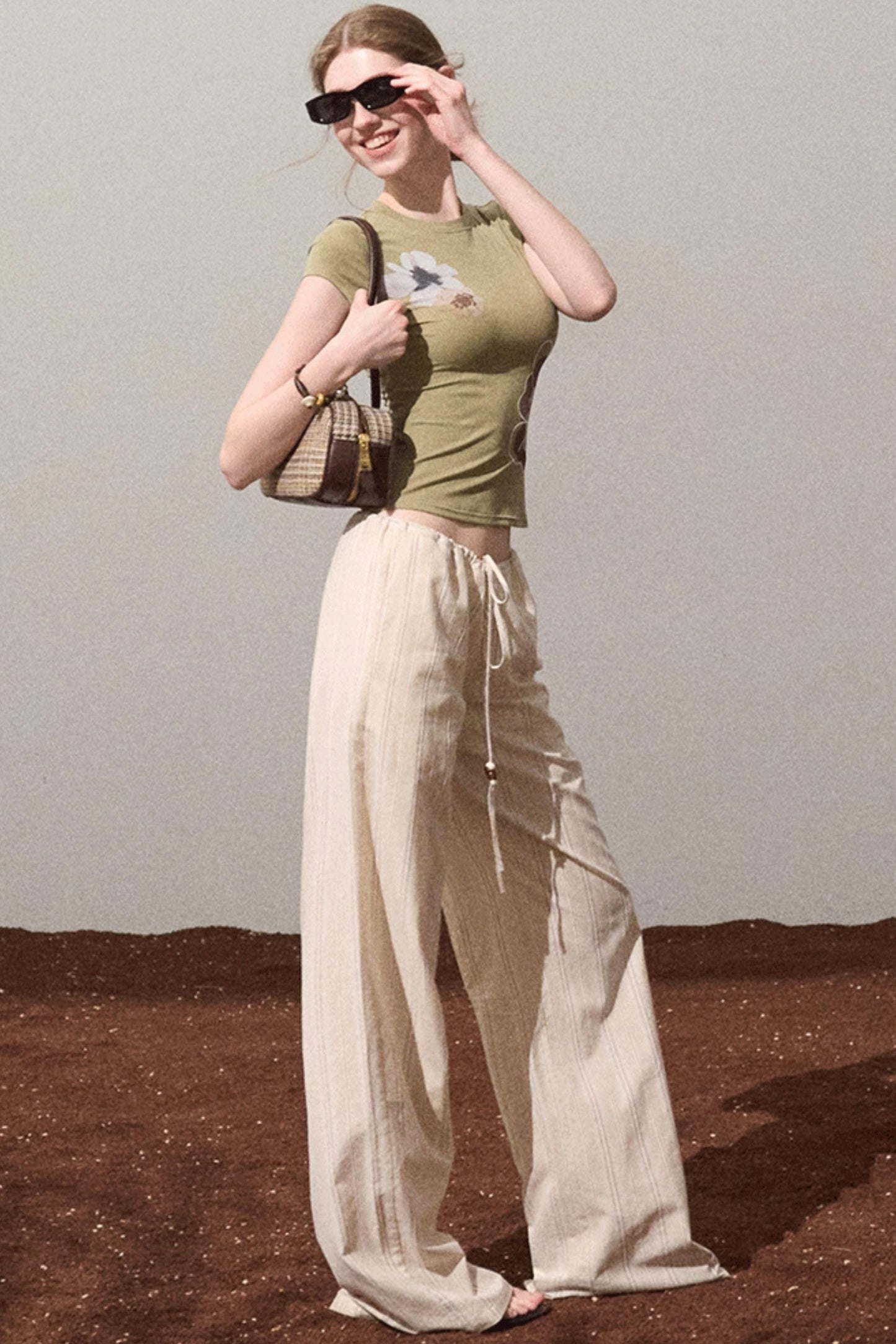 Amber Striped Pants Set-Up