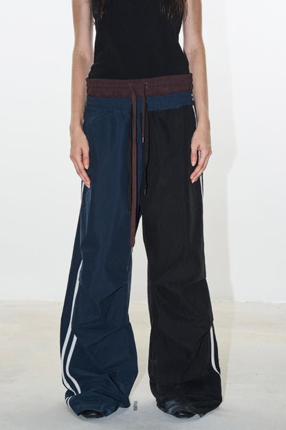 Double Layer Look Sports Pants