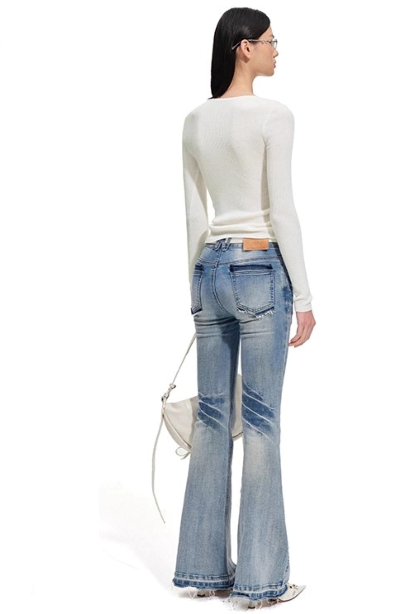 Polar Wool Ribbed Top