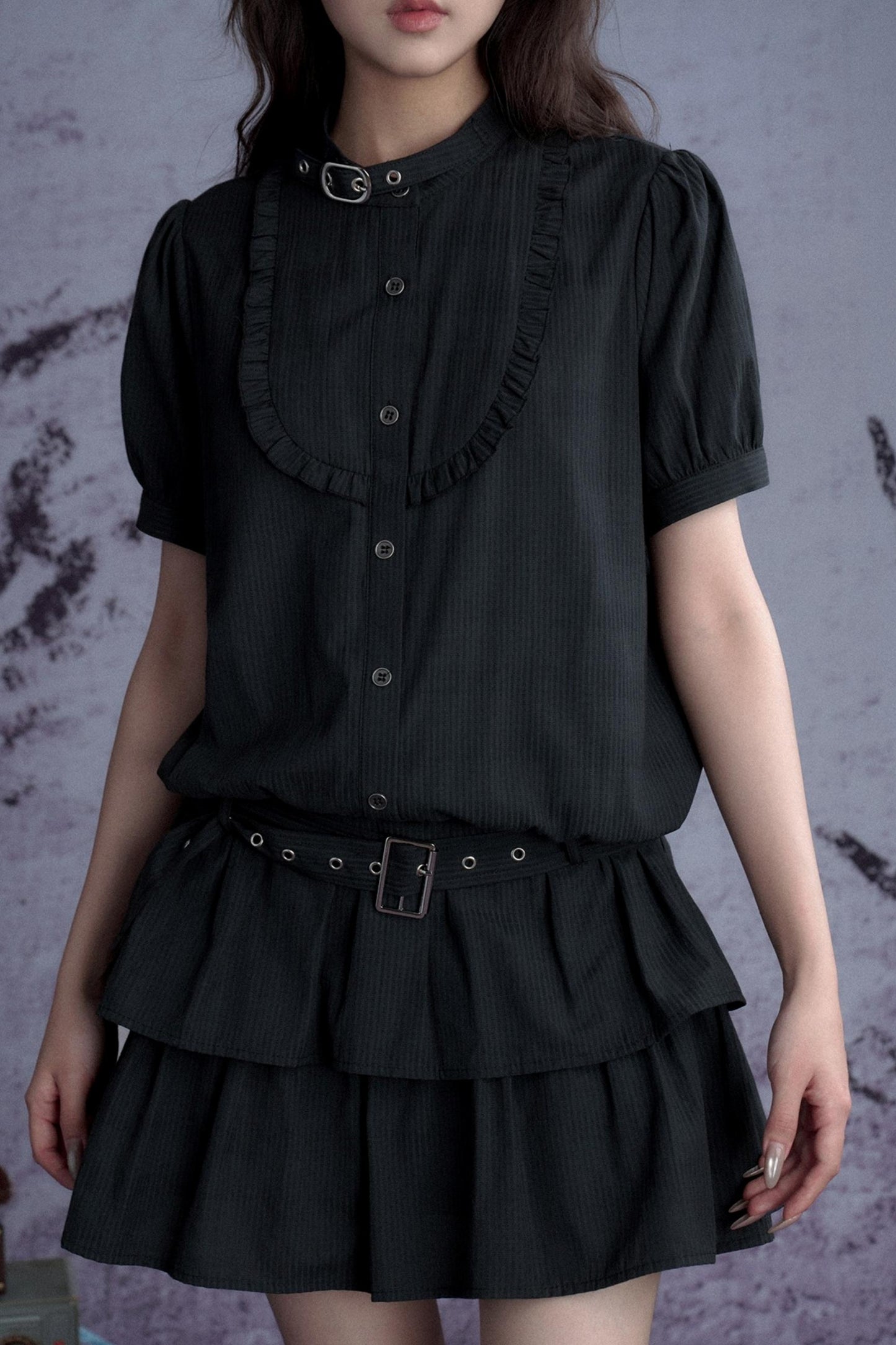 Vertical Stripe Summer Dress