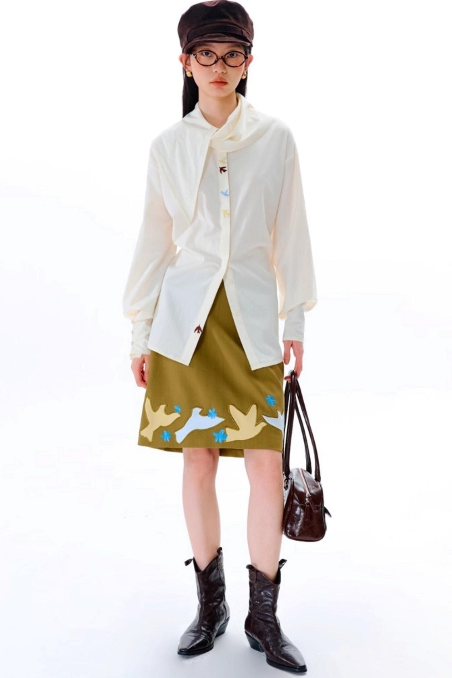 Little Bird Embroidered Shirt