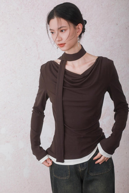 Swing Collar T-Shirt