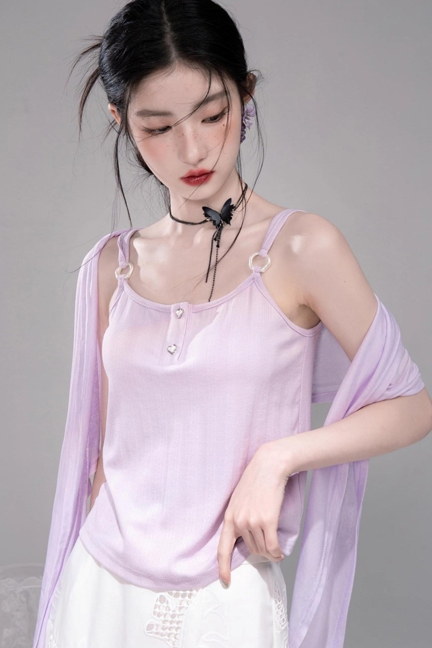 Cool Lily Two-Piece Top Set