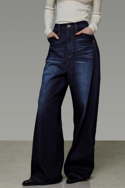 Vintage Winter High-Waisted Slimming Jeans