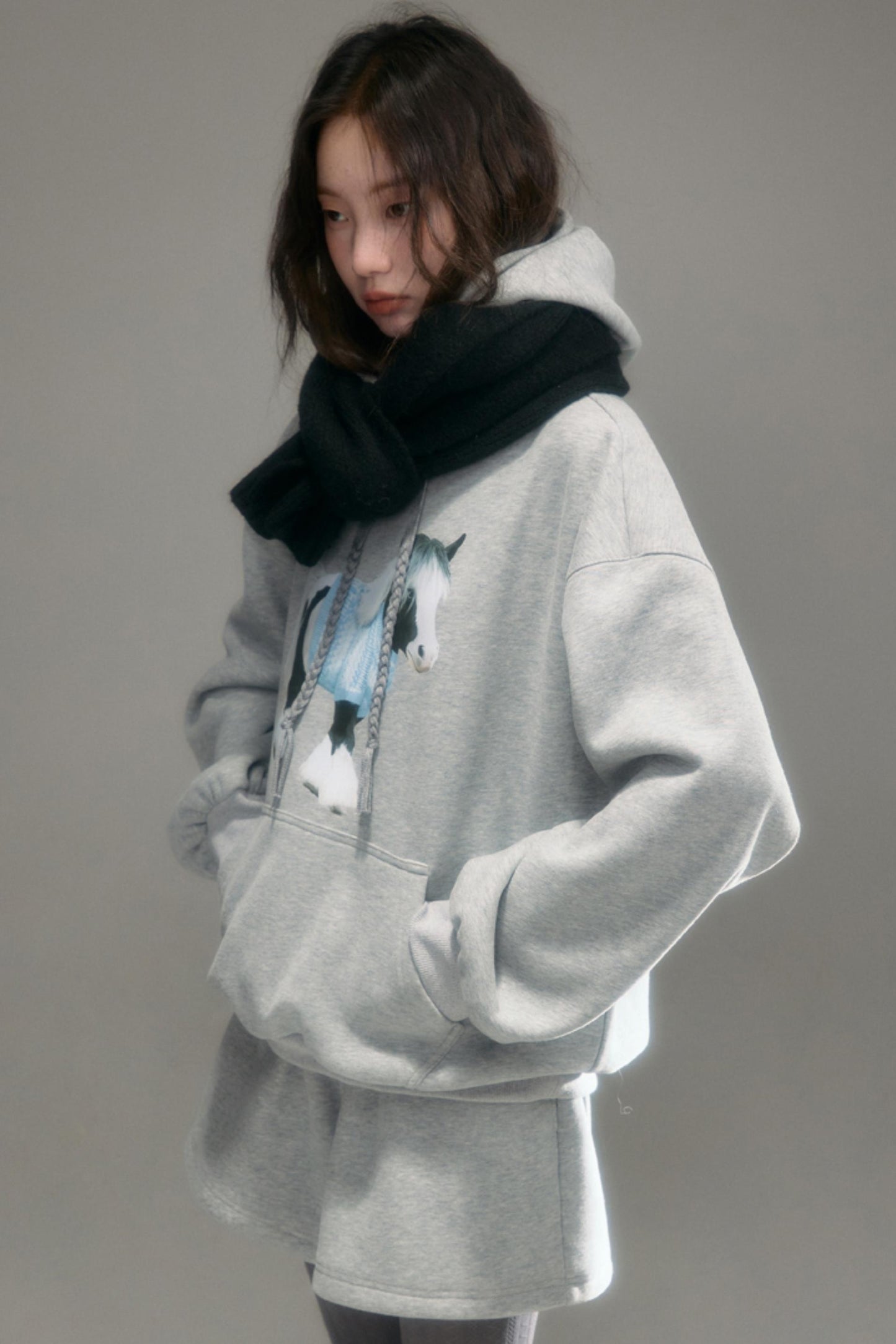 Fleece Hooded Top & Pant Set-Up