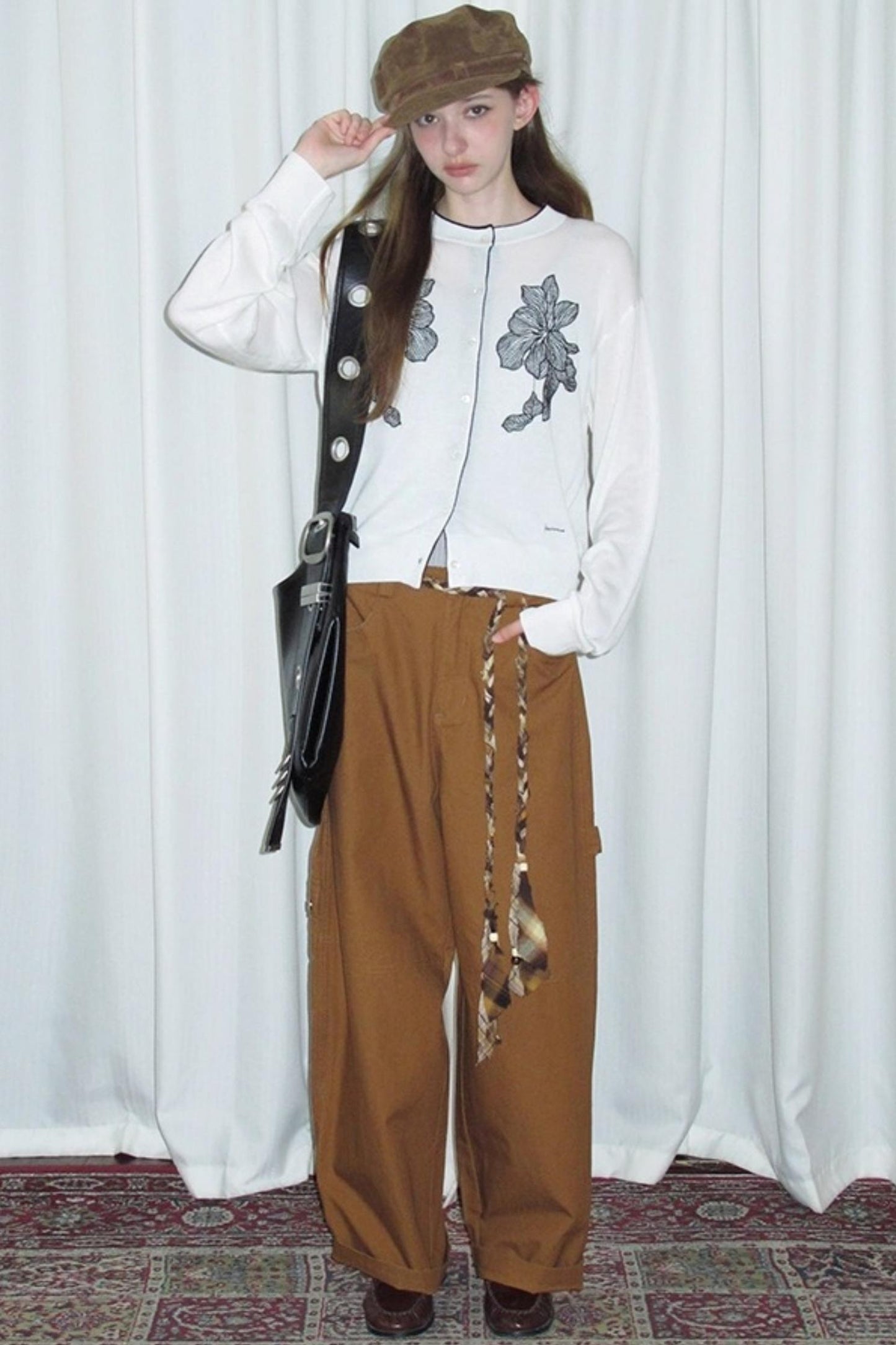 Light Wool Blend Cardigan