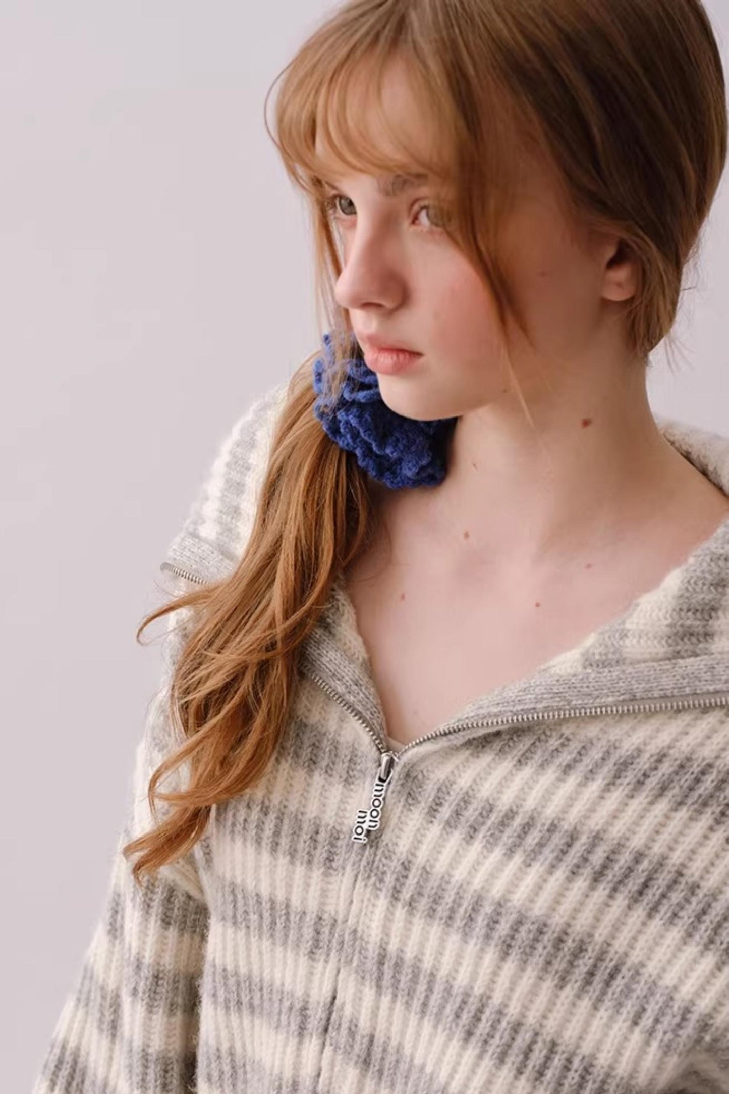 Multi-Color Lace Yarn Hair Tie