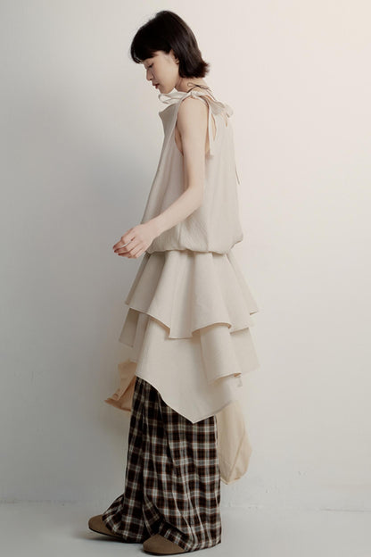 Tramp Geometric Slouchy Pants