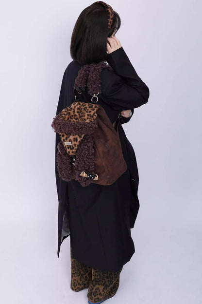 Ear Furry Crossbody Bag